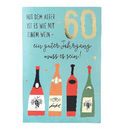 Musikkarte Jump Outs zum 60.Geburtstag Musikkarte Jump Outs zum 60.Geburtstag
