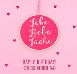 Depesche Karte Geburtstag