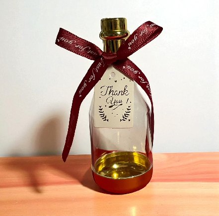 Befüllbare Flasche mit Thank You Befüllbare Flasche mit Thank You