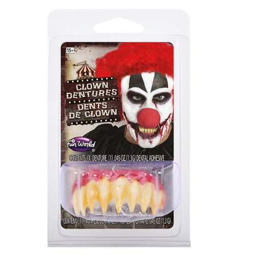 Horror Clown Zähne