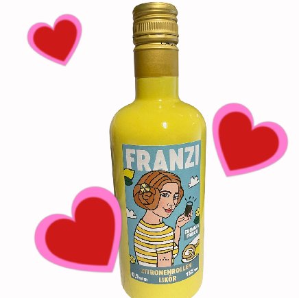 Franzi Zitronenrollen Likör, 15% Vol.,