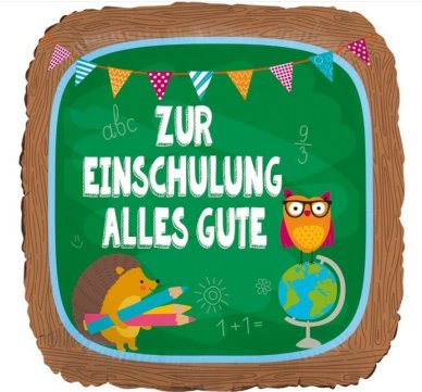 Zur Einschulung alles Gute