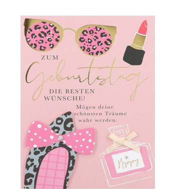 Glückwunschkarte Geburtstag