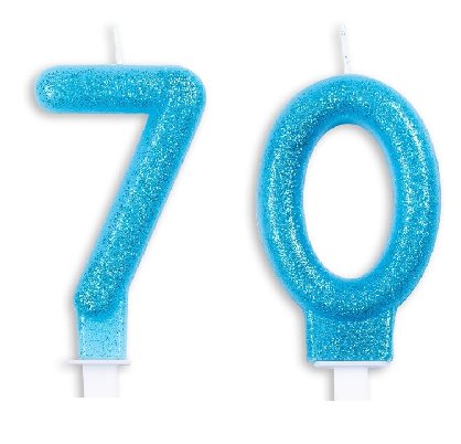 Tortenkerze zum 70.Geburtstag Tortenkerze zum 70.Geburtstag