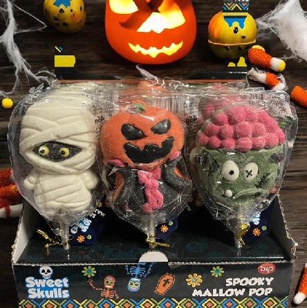 Sweet Skulls Spooky Mallow Pop, 45g Sweet Skulls Spooky Mallow Pop, 45g