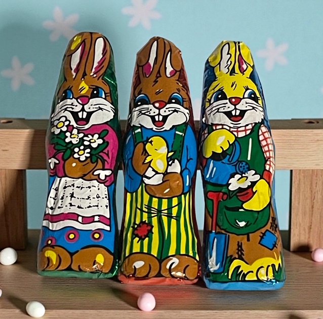 Schoko Osterhasen Set, 140-tlg. Schoko Osterhasen Set, 140-tlg.