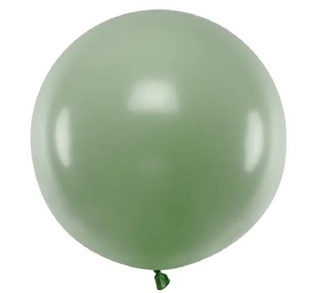 Riesenballon 60cm - Pastell Sage Riesenballon 60cm - Pastell Sage