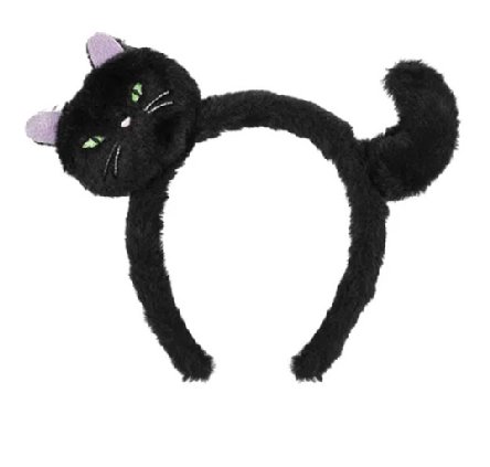 Halloween Haarreifen Katze