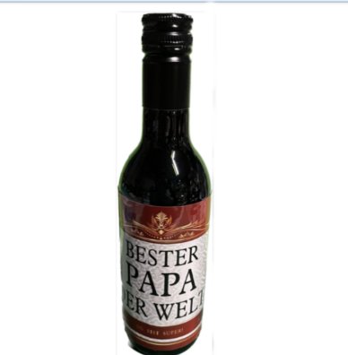Bester Papa der Welt - Wein