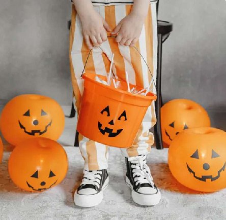 Kürbisballons, leuchtend Kürbisballons, leuchtend