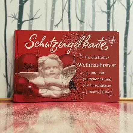 Weihnachtskarte Glamour zum kleinen Preis Weihnachtskarte Glamour zum kleinen Preis