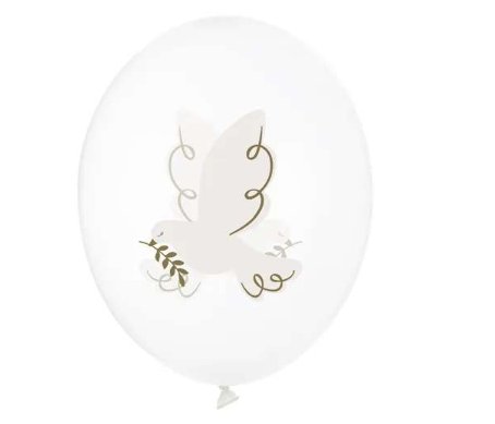 Motivballons mit Taube