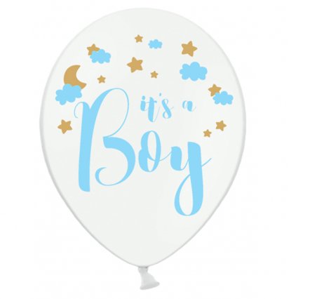 Rundballon - Ø 30cm - Its a boy