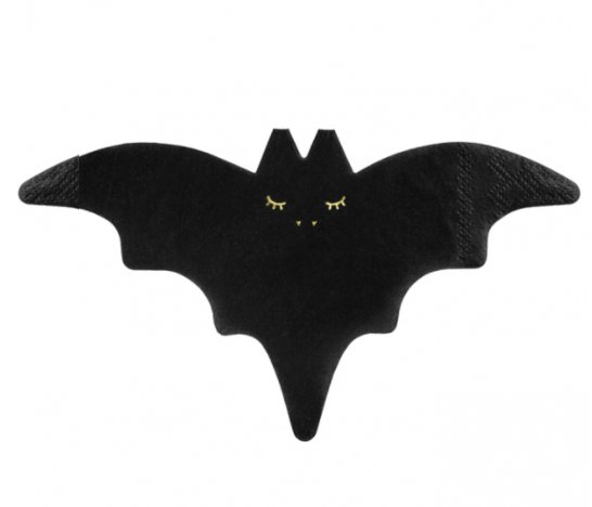 Halloween Servietten Fledermaus