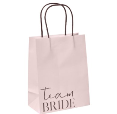 Geschenktaschen Team Bride, 5 Stük