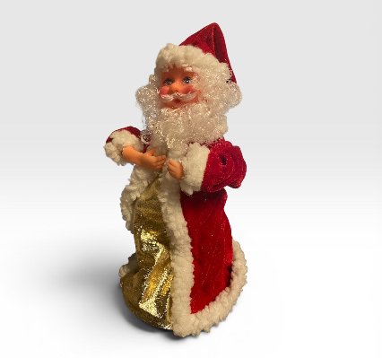 Weihnachtsmann mit Bewegung und Gesang