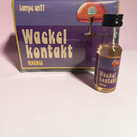 Wackelkontakt Marille Likör, 1 Stück Wackelkontakt Marille Likör, 1 Stück