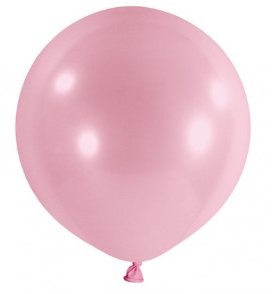 Riesenballon XL - 100 cm, Pastell - Rosa