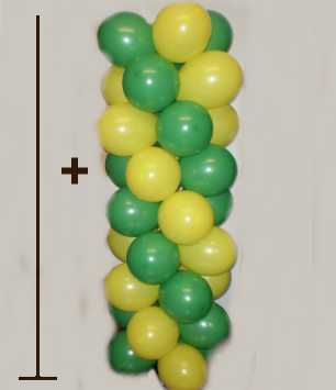 Ballonsäule mit Ballonständer