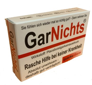 Schachtel  GarNichts (leer)