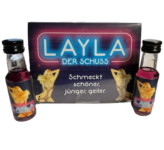 Layla Likör, 2x 20ml