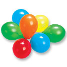 10 sortierte Luftballons, 30 cm