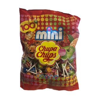 Chupa Chups Mini Lutscher, 100er Beutel