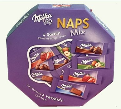 Milka Naps Mix, 138g