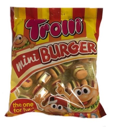 Trolli Mini Burger, 17 Stück