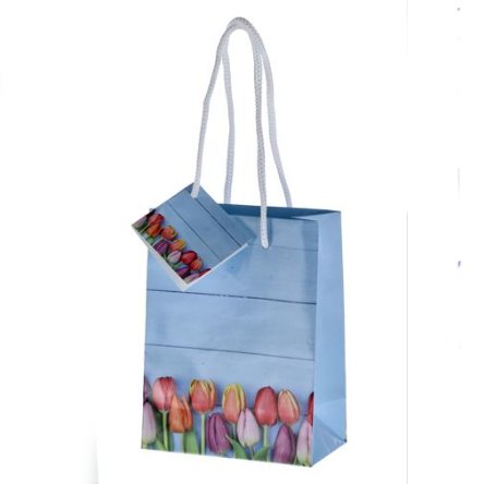 Geschenktasche Tulpen