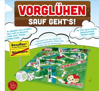 Silvester Brettspiel Vorglühen Sauf